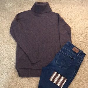 Purple Cashmere Sweater